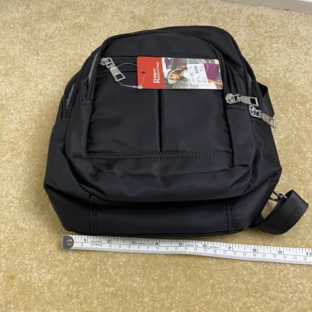 New Backpack - Compact Size - Black - Picture 8 of 10